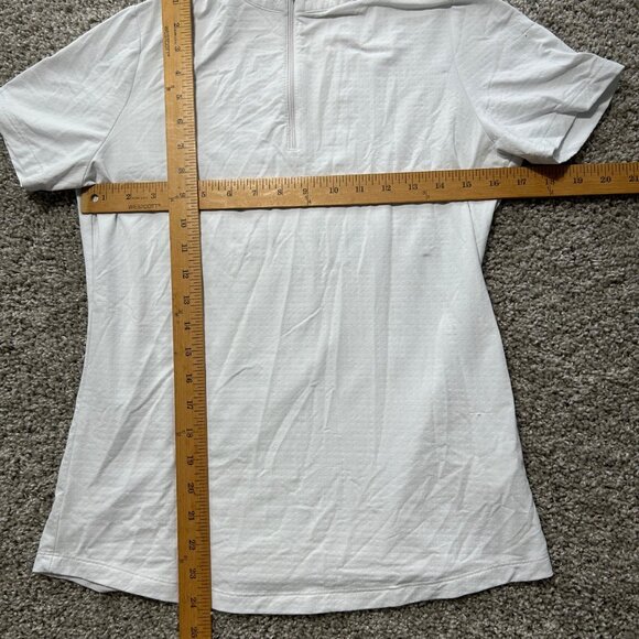 IBKUL Women's Sz Small Short Sleeve Solid Golf Sun Protection 50+ Pullover - Picture 6 of 7